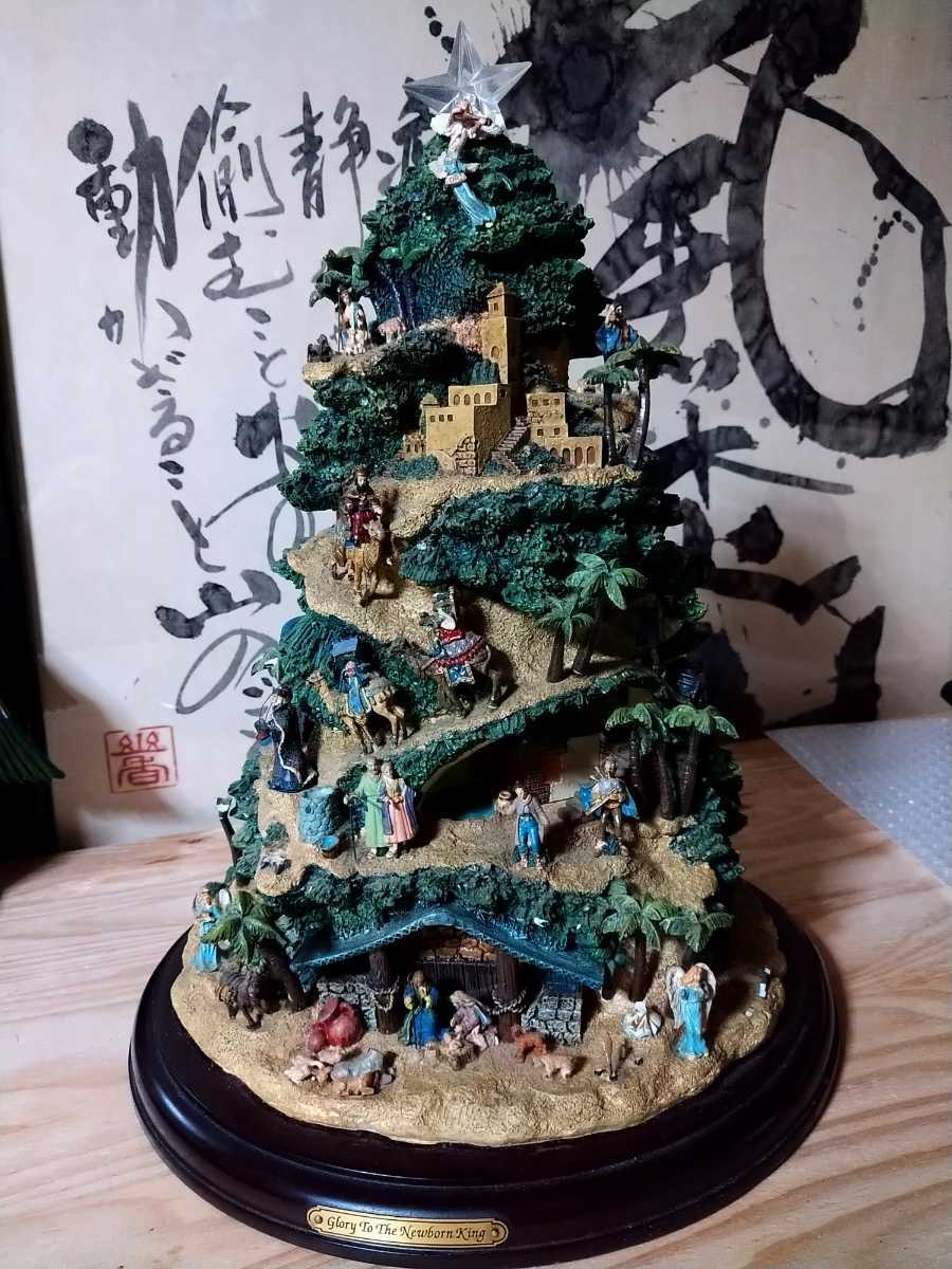 希少品!クリスマスツリー!glory to the newborn king!当時物!凄い