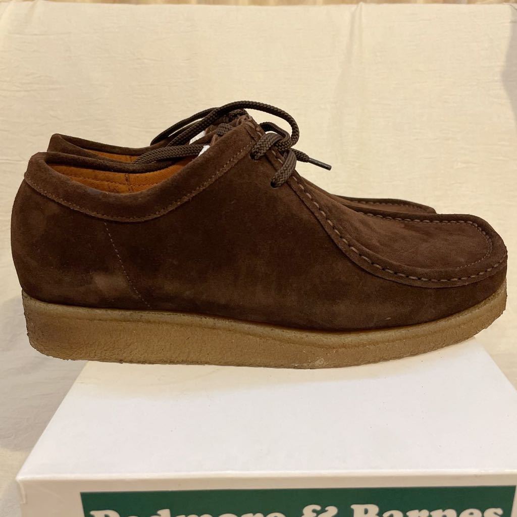 Padmore & Barnes パドモア&バーンズ UK 7 ブラウン P204スエード