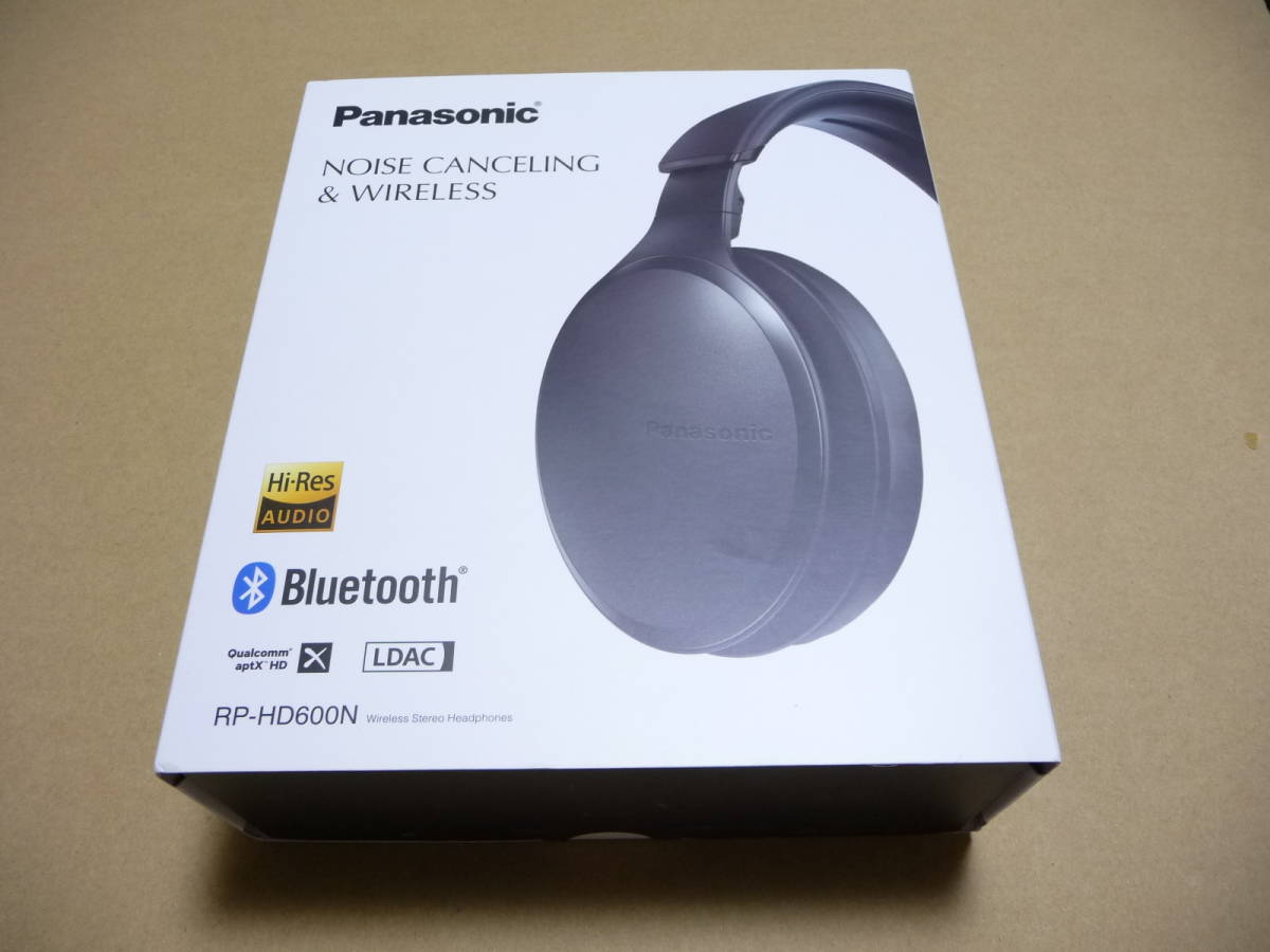 ◇新品 Panasonic ワイヤレスステレオヘッドンホン RP-HD600N-K ...