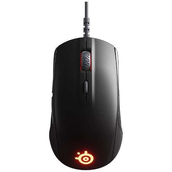 * new goods SteelSeries Steel series ge-ming mouse Rival 110 62466 [ optics type / wire /6 button /USB/ black ] 1 point limitation 