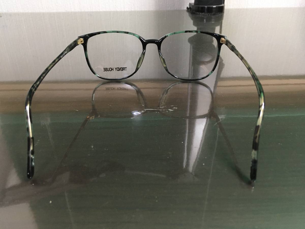 TRENDY HOUSE トレンディーハウス 未使用品 52口15-143 眼鏡 メガネ めがね フレーム クラッシック レトロ ヴィンテージ デッドストック_画像5