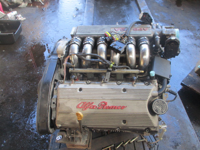  Alpha Romeo 166 3.0 V6 24V 936A11 36101 двигатель * дом частного лица рассылка не возможно *