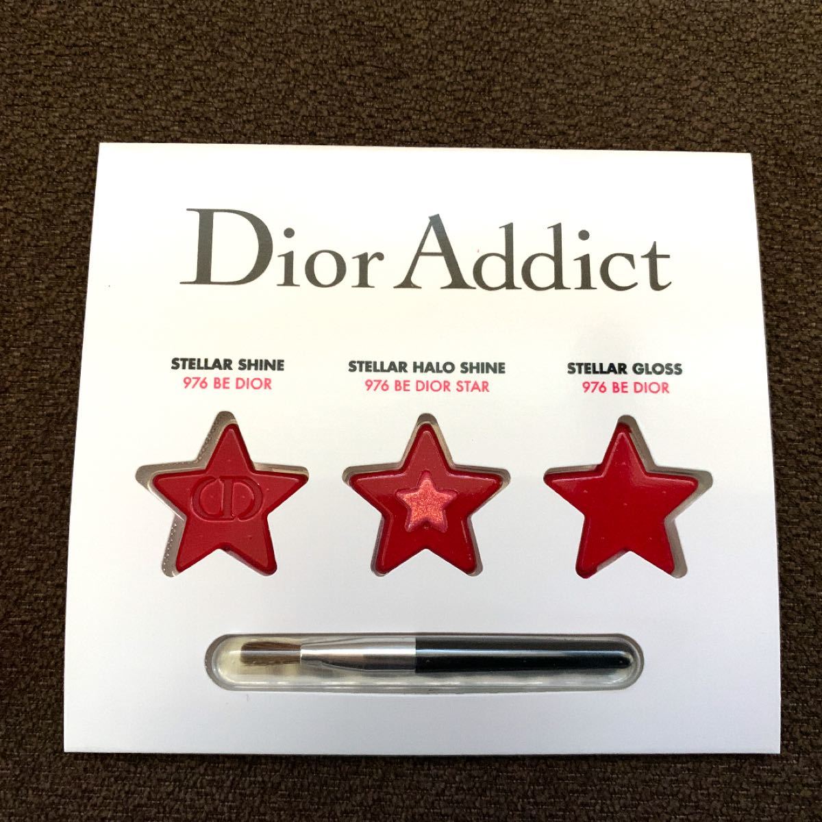 Dior ディオール 化粧品 試供品　サンプル　アディクトステラーシャイン　リップ　口紅　ノベルティ