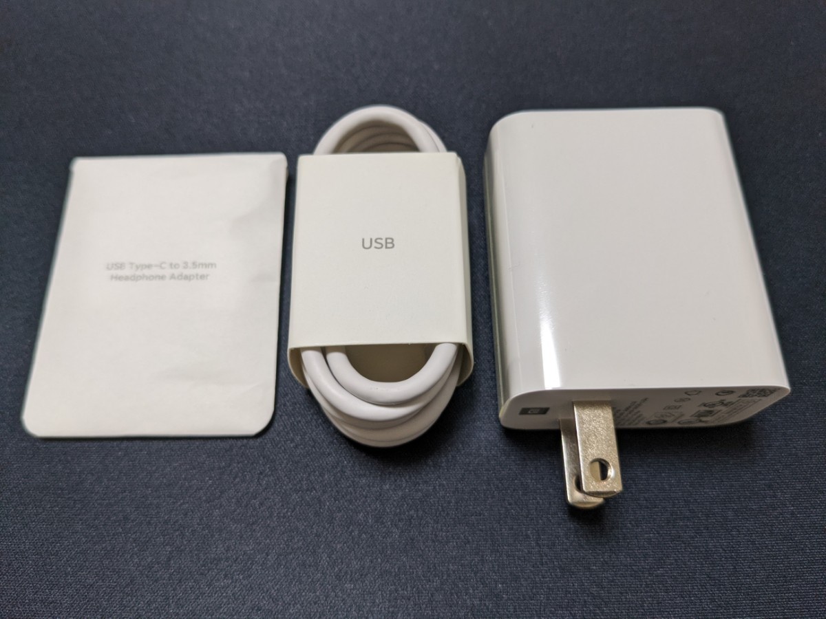 Xiaomi Mi 11 Lite 5G 付属品 33W 充電器 Xiaomi Mi 11 Lite 5G 付属品 33W 充電器