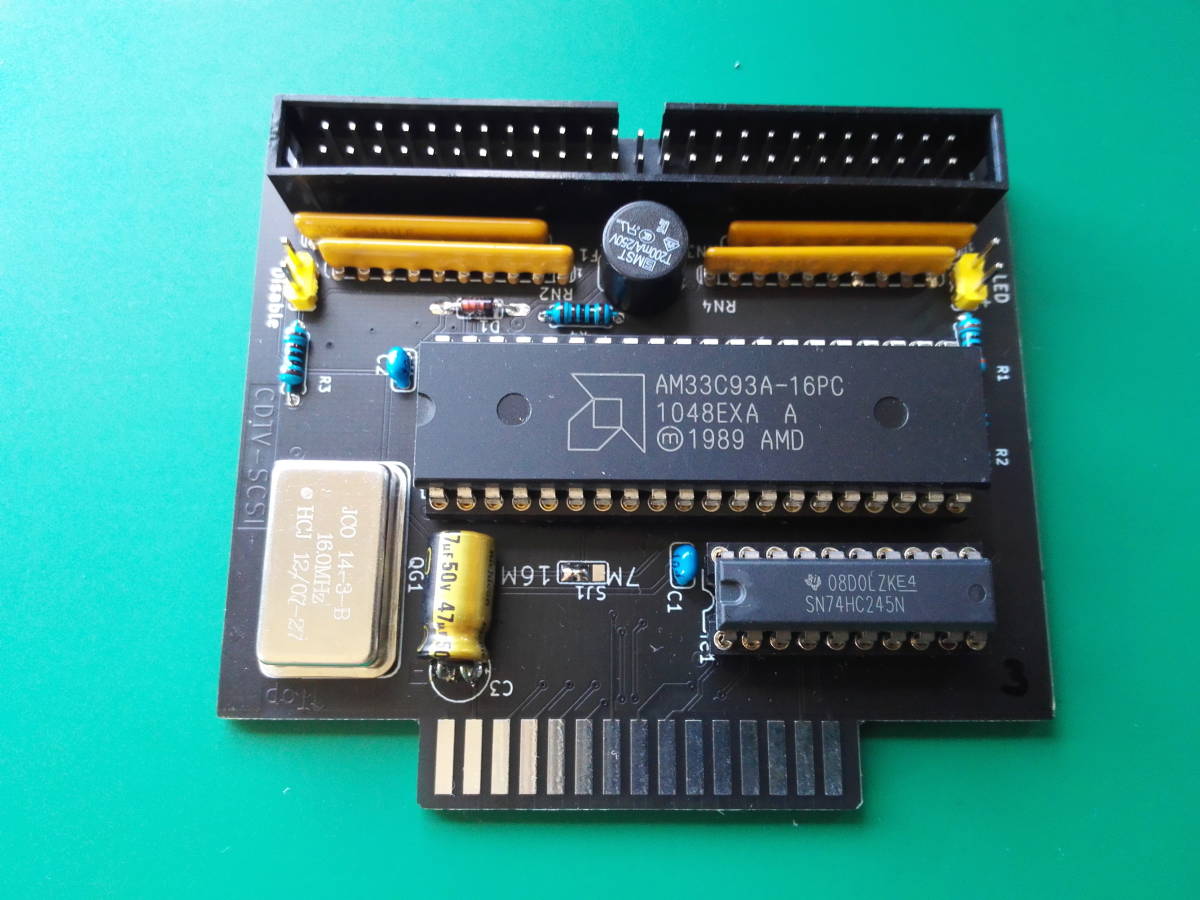 Commodore CDTV SCSI HDD アダプターセット コモドール　アミーガ Amiga_画像3