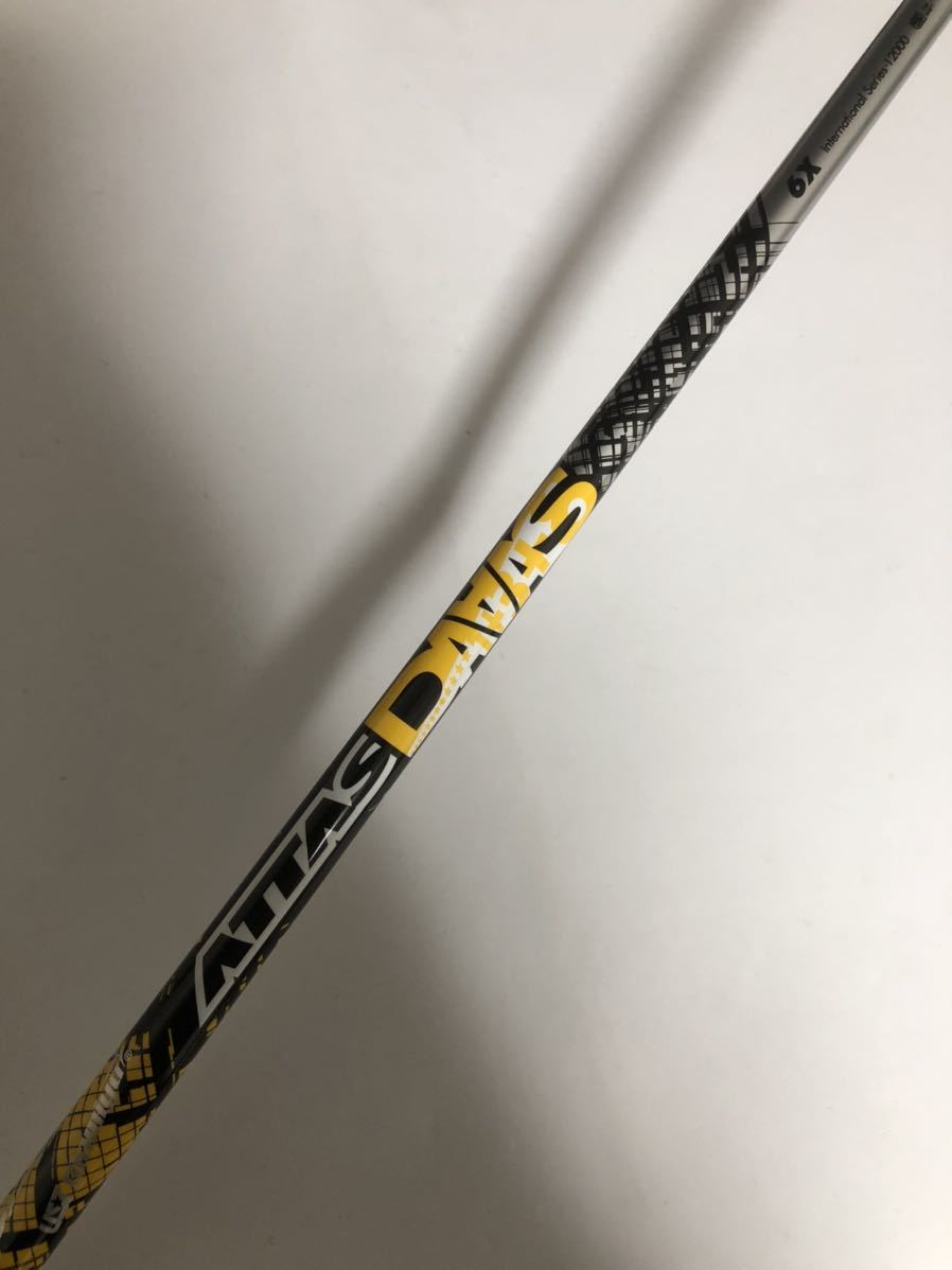 ATTAS DAAAS 6 (X) タイトリスト スリーブ付 5W用 メーカーカスタム