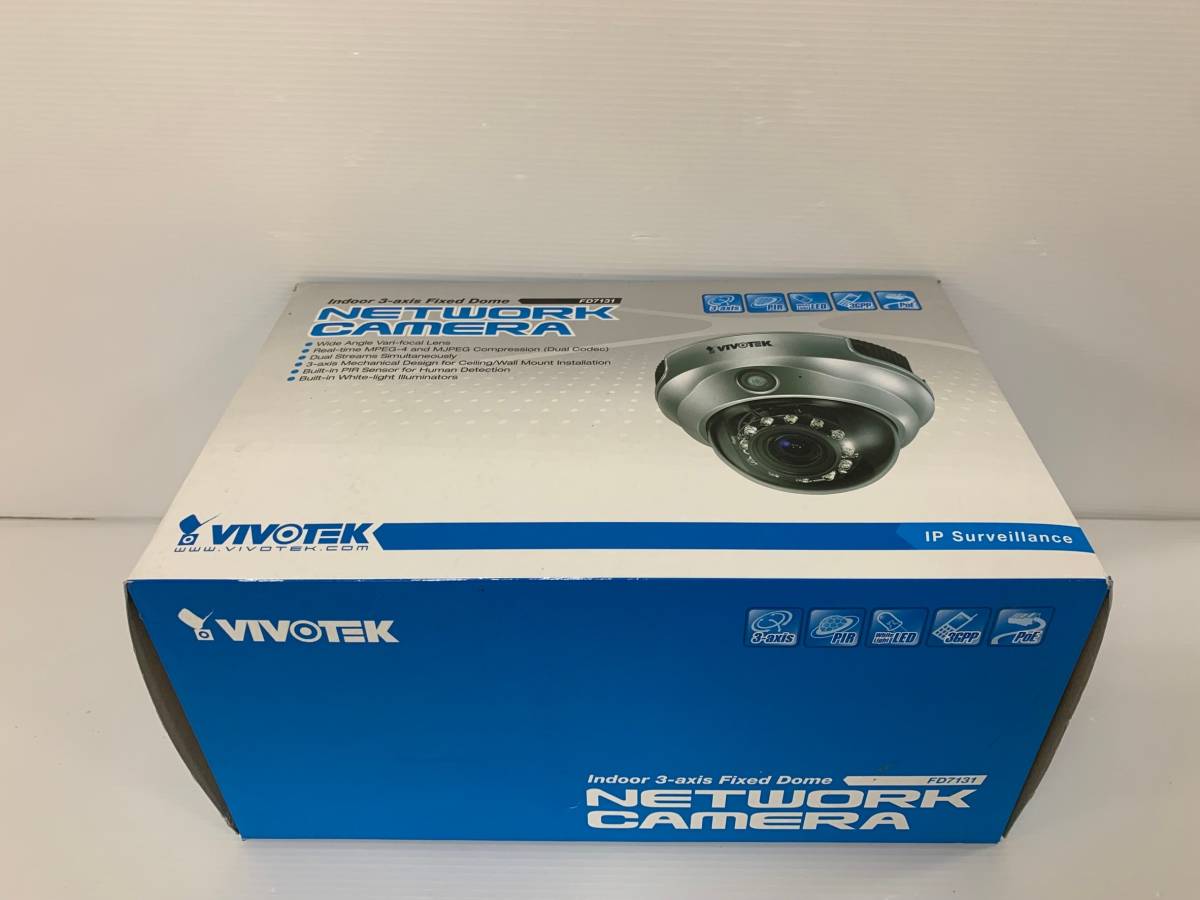 玄関先迄納品 (JT12) VIVOTEKネットワークカメラ FD7131 防犯カメラ