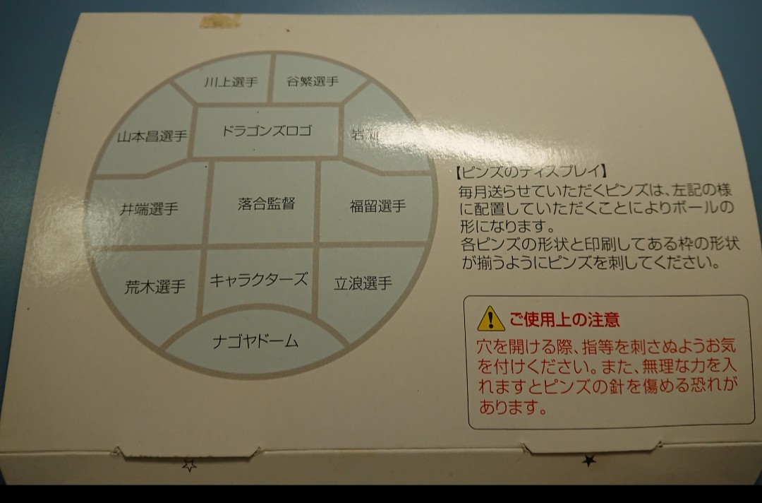 2006年 70thアニバーサリー ・ 中日ドラゴンズ 創立70周年記念 ピンズ ディスプレイ 落合監督他_画像2