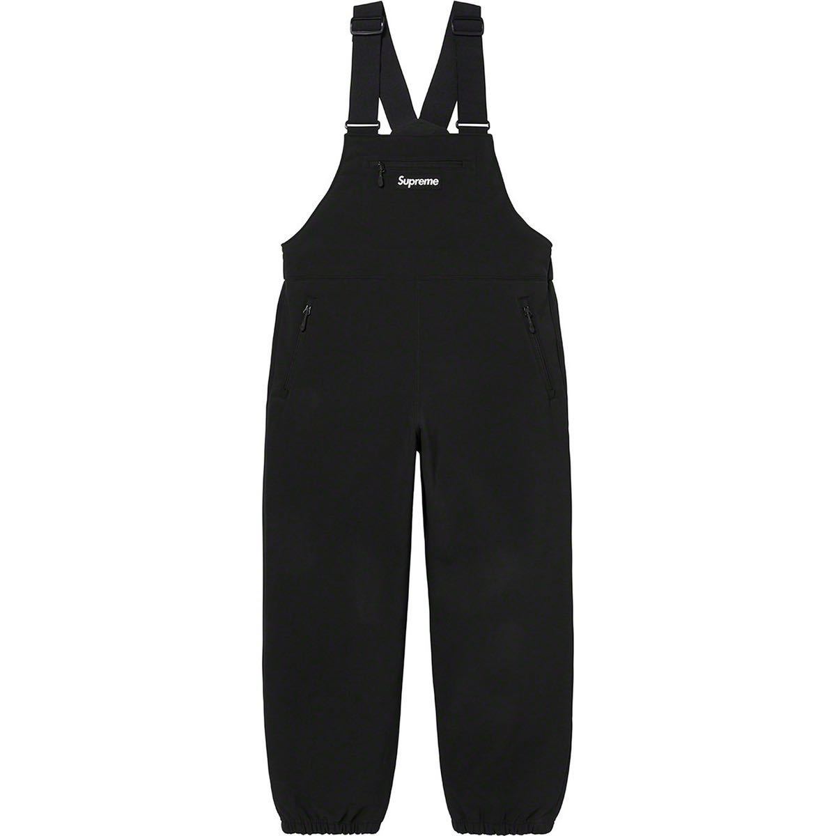 送料無料 M 黒 Supreme WINDSTOPPER Overalls Black シュプリーム ウインドストッパー オーバーオール 21fw box logo ボックスロゴ 新品