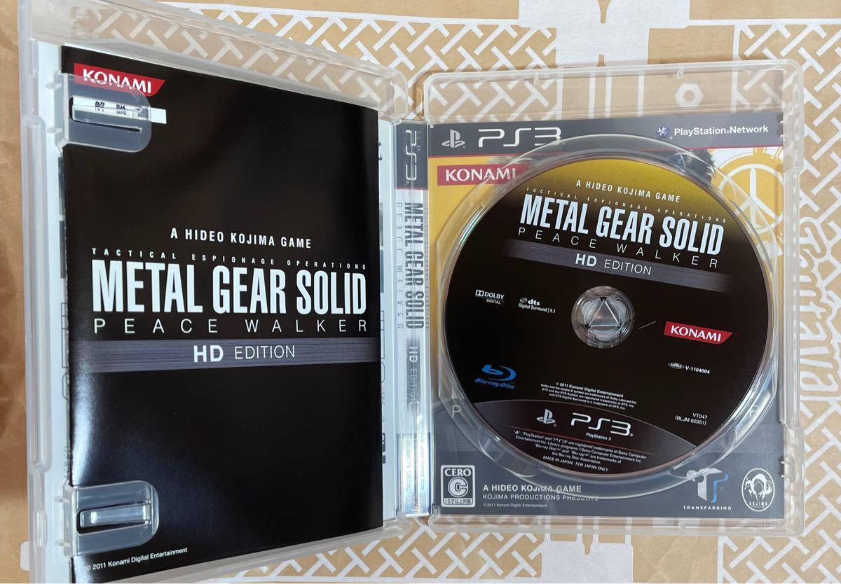【PS3】 メタルギアソリッド HDエディション ピースウォーカー セット