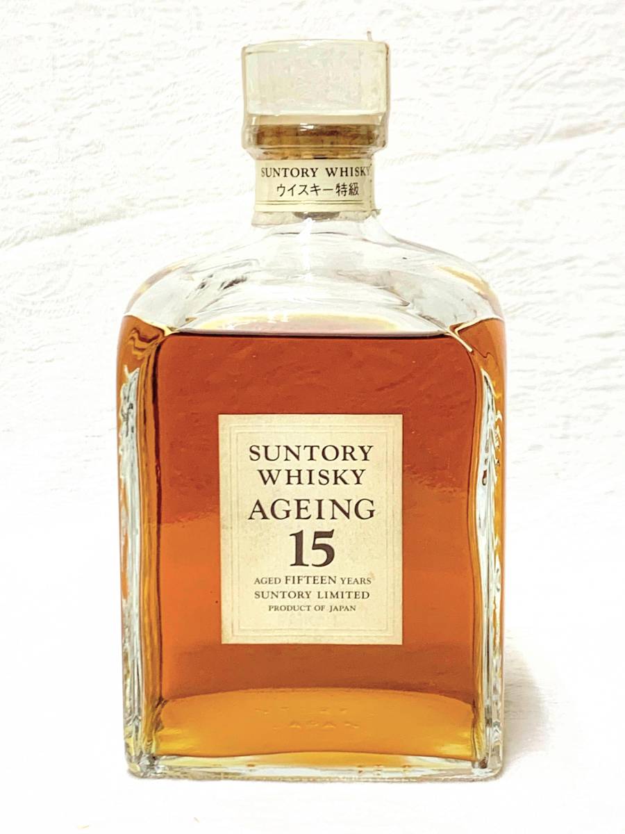 214/未開栓 SUNTORY サントリー AGEING 15 エイジング 15年 ウイスキー