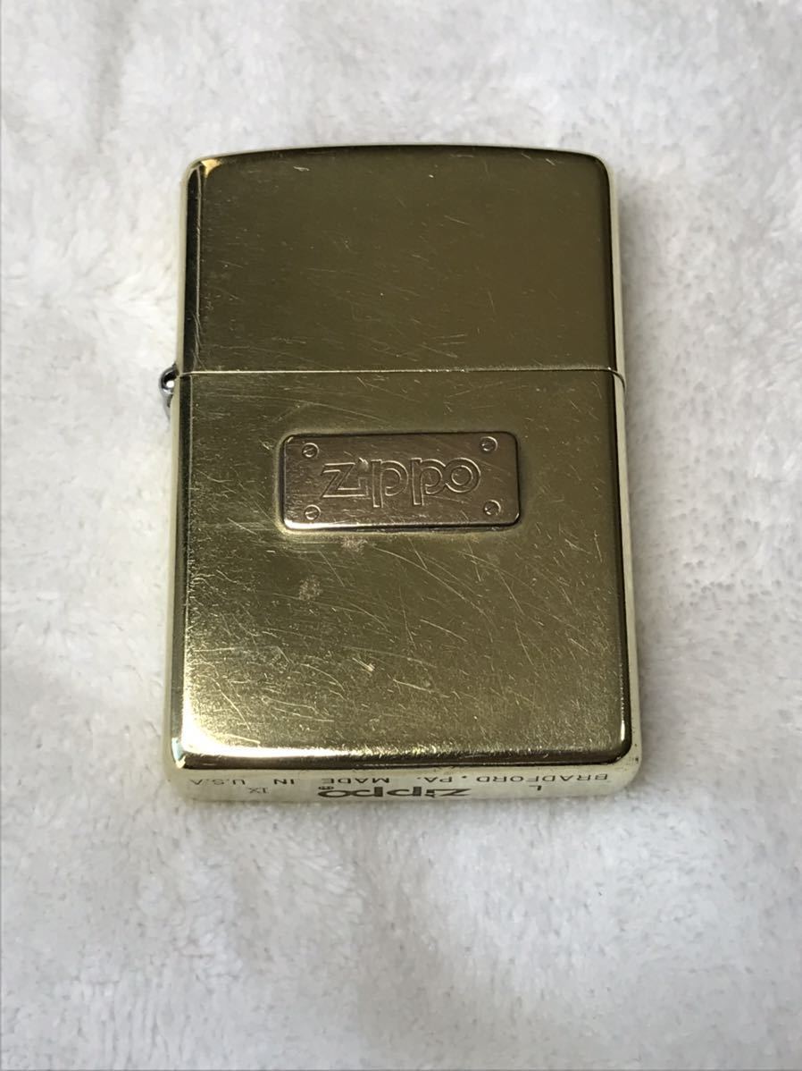 ZIPPO 『WIND PROOF LIGHTER オリジナル 青 レトロ』1998年7月製造