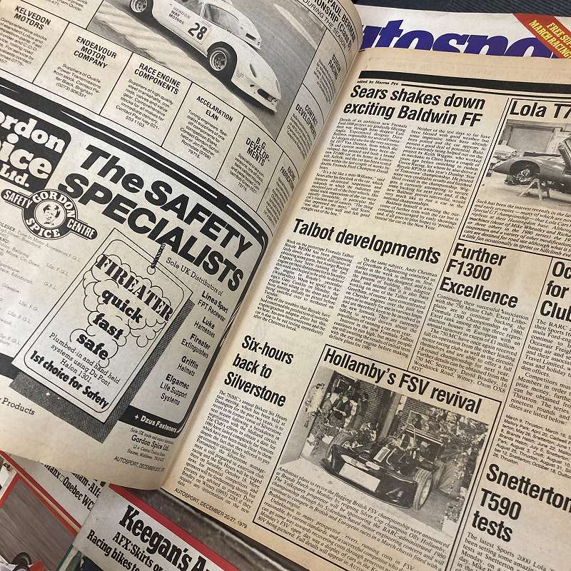 B2619 1979 51冊セット「AUTO SPORT」オートスポーツ F1 ラリー レース