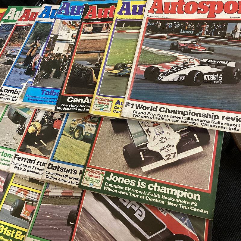 B2620 1980 51冊セット「AUTO SPORT」オートスポーツ F1 ラリー B2620 1980 51冊セット「AUTO SPORT」オートスポーツ F1 ラリー