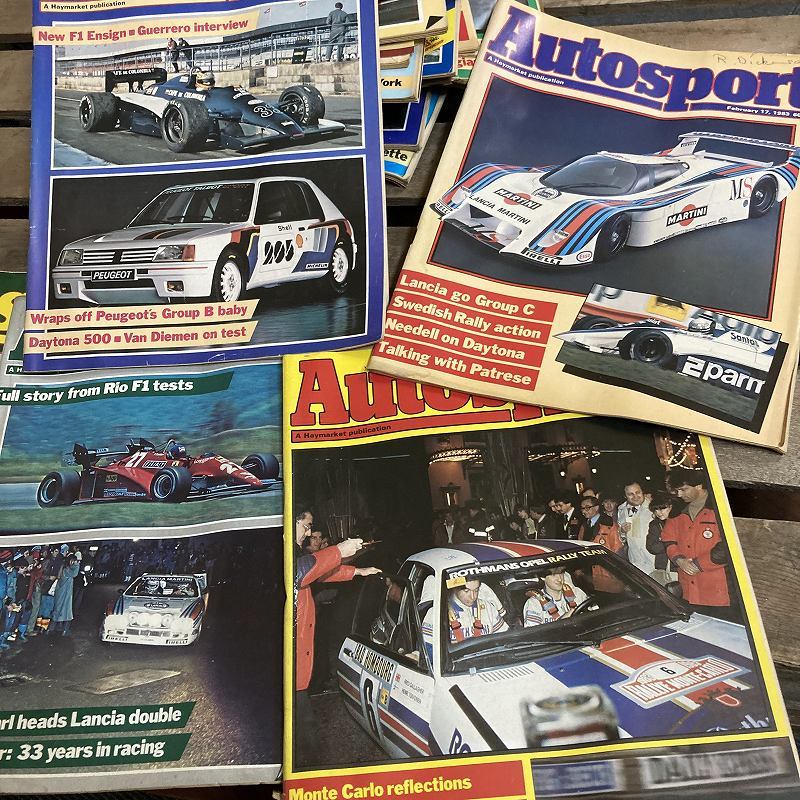B2623 1983 50冊セット「AUTO SPORT」オートスポーツ F1 ラリー B2623 1983 50冊セット「AUTO SPORT」オートスポーツ F1 ラリー