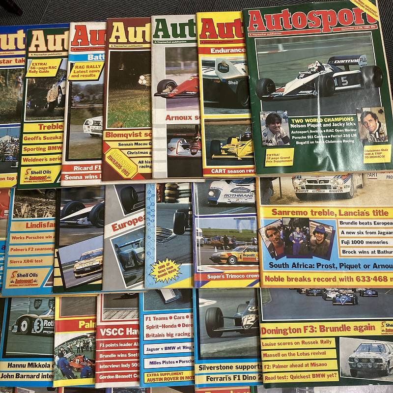 B2623 1983 50冊セット「AUTO SPORT」オートスポーツ F1 ラリー レース