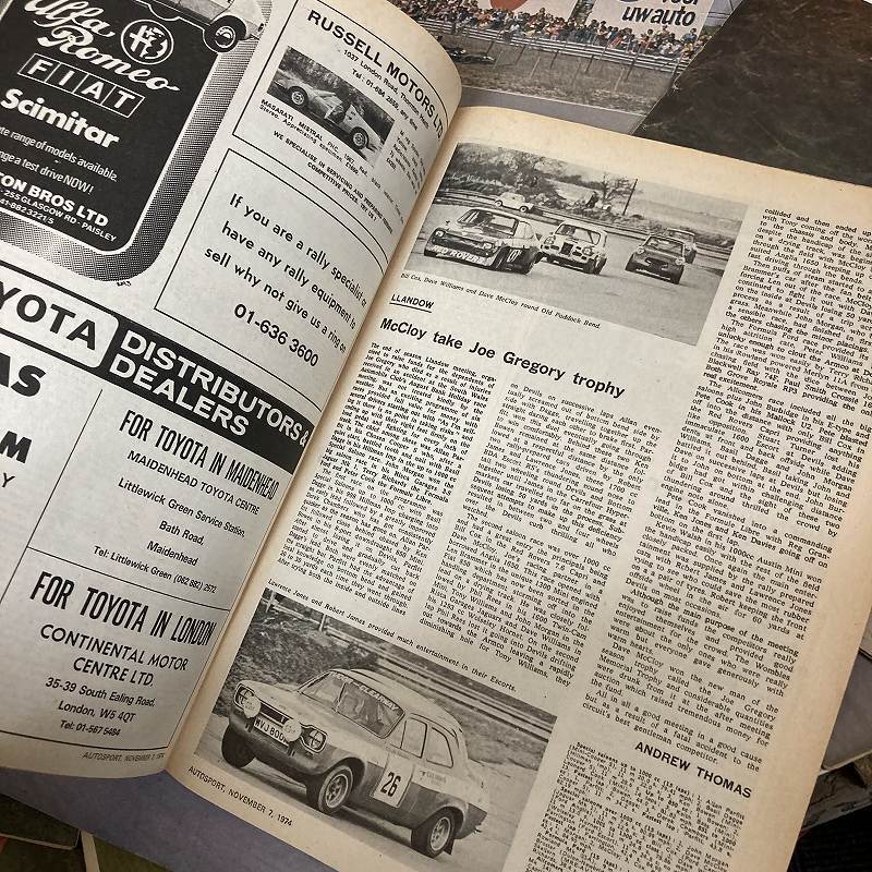 B2614 1974 52冊セット「AUTO SPORT」オートスポーツ F1 ラリー B2614 1974 52冊セット「AUTO SPORT」オートスポーツ F1 ラリー
