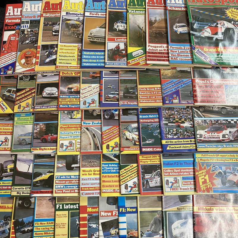 B2623 1983 50冊セット「AUTO SPORT」オートスポーツ F1 ラリー レース