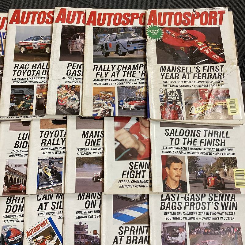 B2629　1989　49冊セット「AUTO SPORT」オートスポーツ F1 ラリー　レース　モータースポーツ 旧車 英国車 ビンテージ クラシックカー_画像3