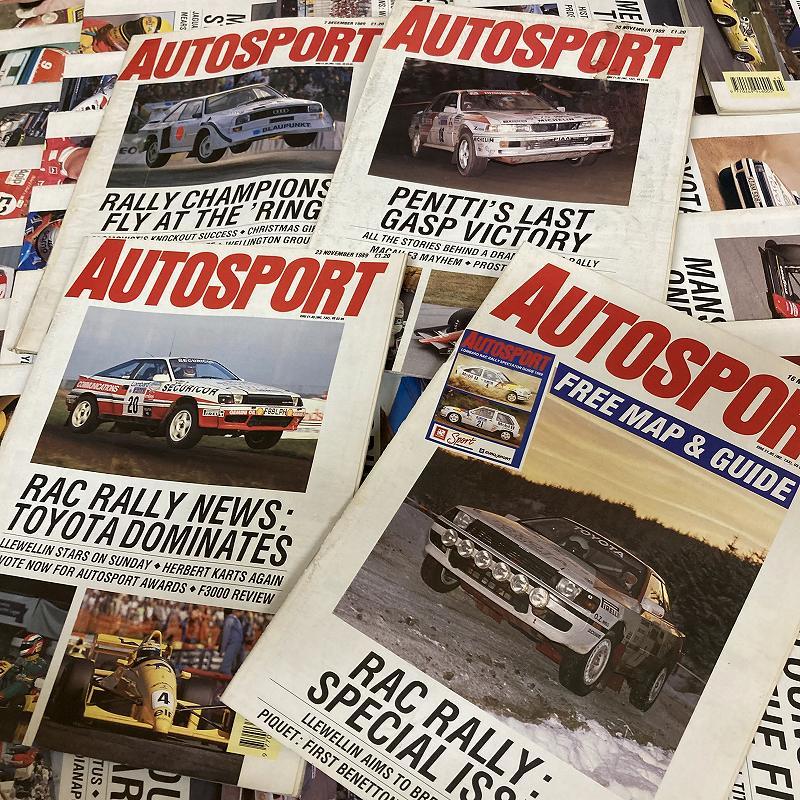 B2629　1989　49冊セット「AUTO SPORT」オートスポーツ F1 ラリー　レース　モータースポーツ 旧車 英国車 ビンテージ クラシックカー_画像8