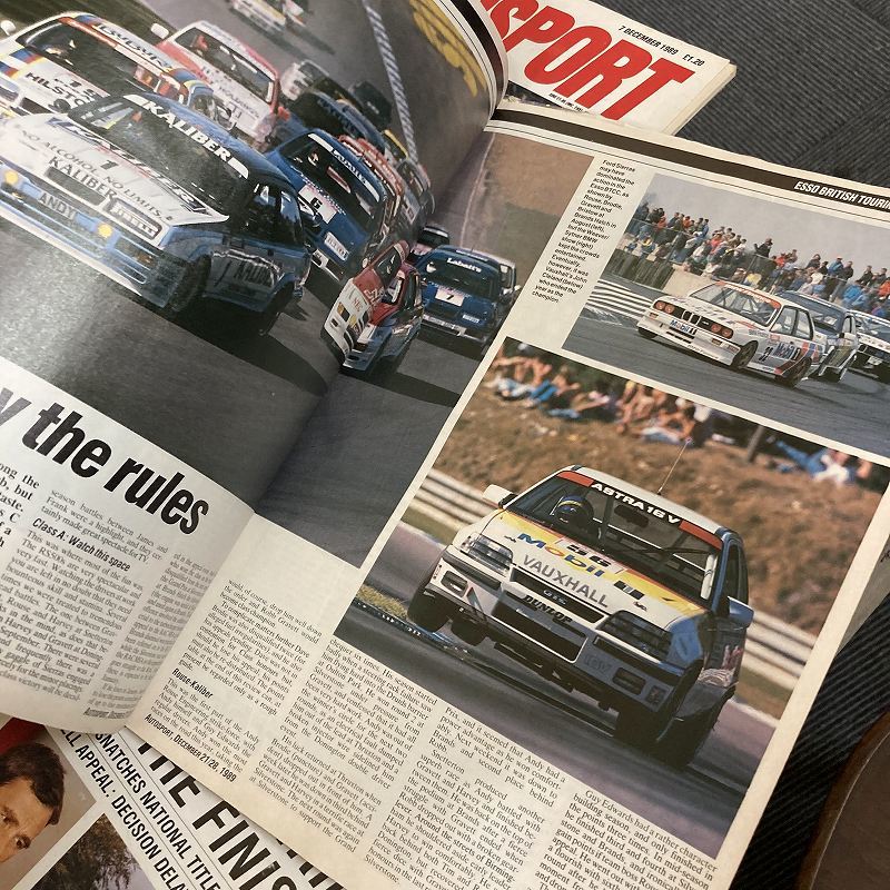 B2629　1989　49冊セット「AUTO SPORT」オートスポーツ F1 ラリー　レース　モータースポーツ 旧車 英国車 ビンテージ クラシックカー_画像6