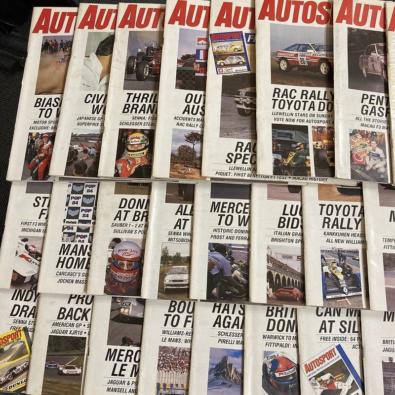 B2629　1989　49冊セット「AUTO SPORT」オートスポーツ F1 ラリー　レース　モータースポーツ 旧車 英国車 ビンテージ クラシックカー_画像2