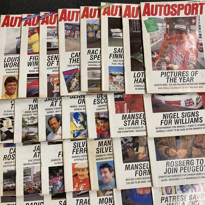 B2630 1990 51冊セット「AUTO SPORT」オートスポーツ F1 ラリー B2630 1990 51冊セット「AUTO SPORT」オートスポーツ F1 ラリー