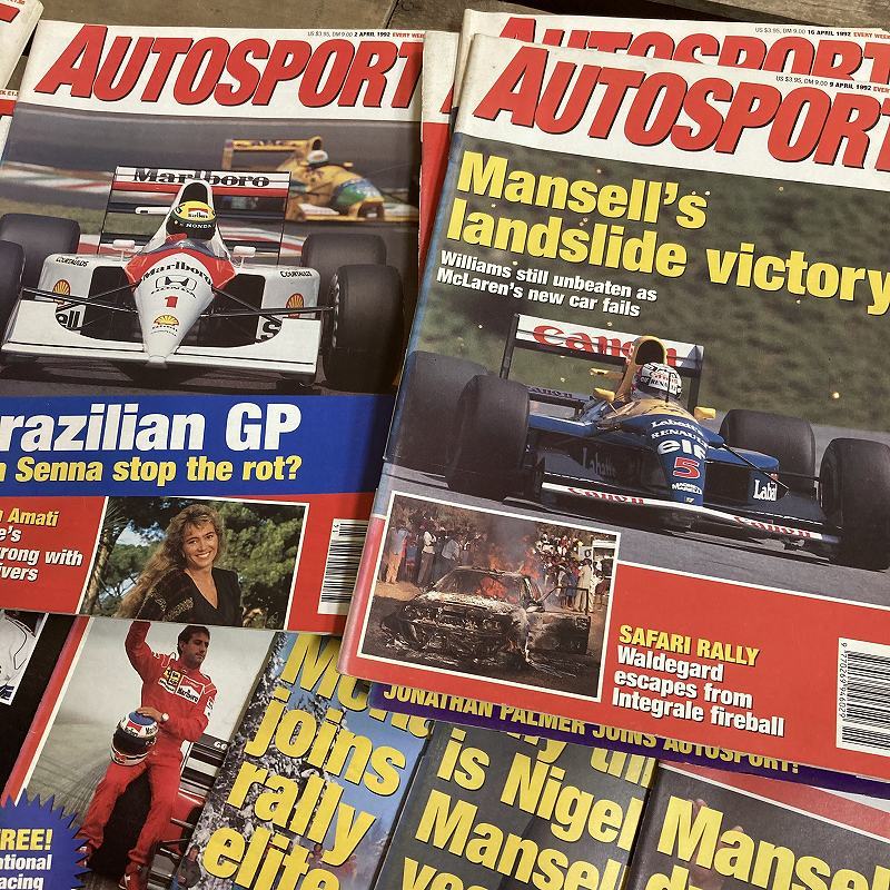 B2632 1992 52冊セット「AUTO SPORT」オートスポーツ F1 ラリー B2632 1992 52冊セット「AUTO SPORT」オートスポーツ F1 ラリー