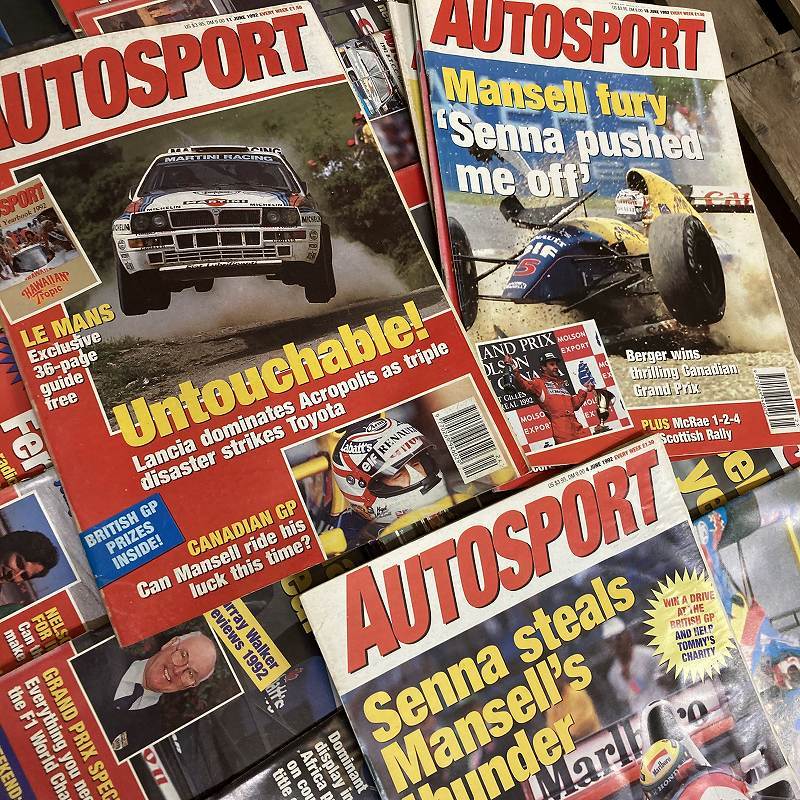 B2632 1992 52冊セット「AUTO SPORT」オートスポーツ F1 ラリー B2632 1992 52冊セット「AUTO SPORT」オートスポーツ F1 ラリー