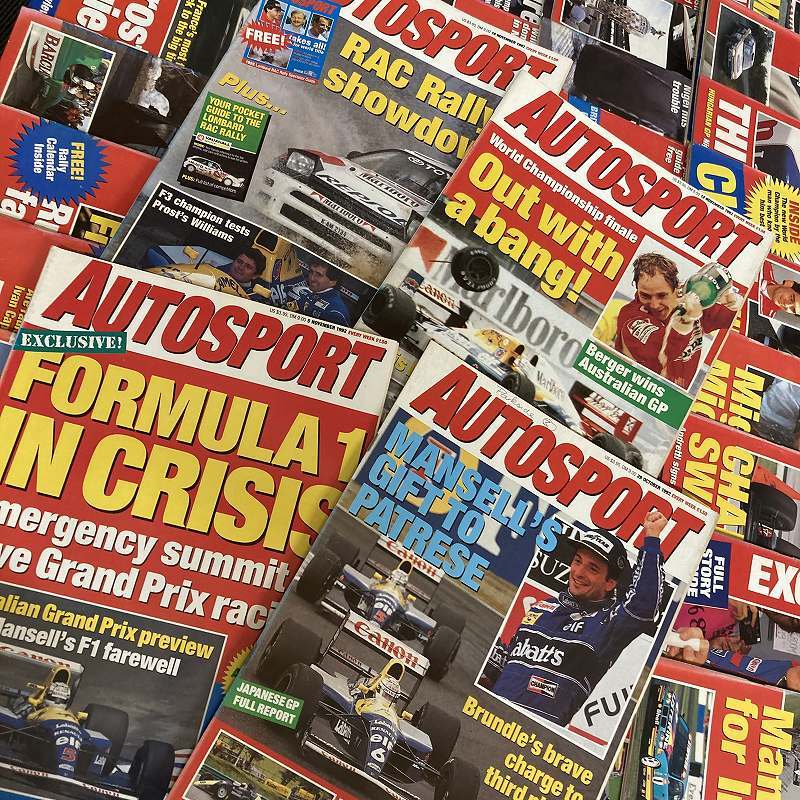 B2632 1992 52冊セット「AUTO SPORT」オートスポーツ F1 ラリー B2632 1992 52冊セット「AUTO SPORT」オートスポーツ F1 ラリー