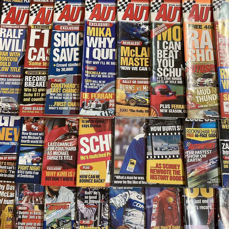 B2641 2001 51冊セット「AUTO SPORT」オートスポーツ F1 ラリー B2641 2001 51冊セット「AUTO SPORT」オートスポーツ F1 ラリー