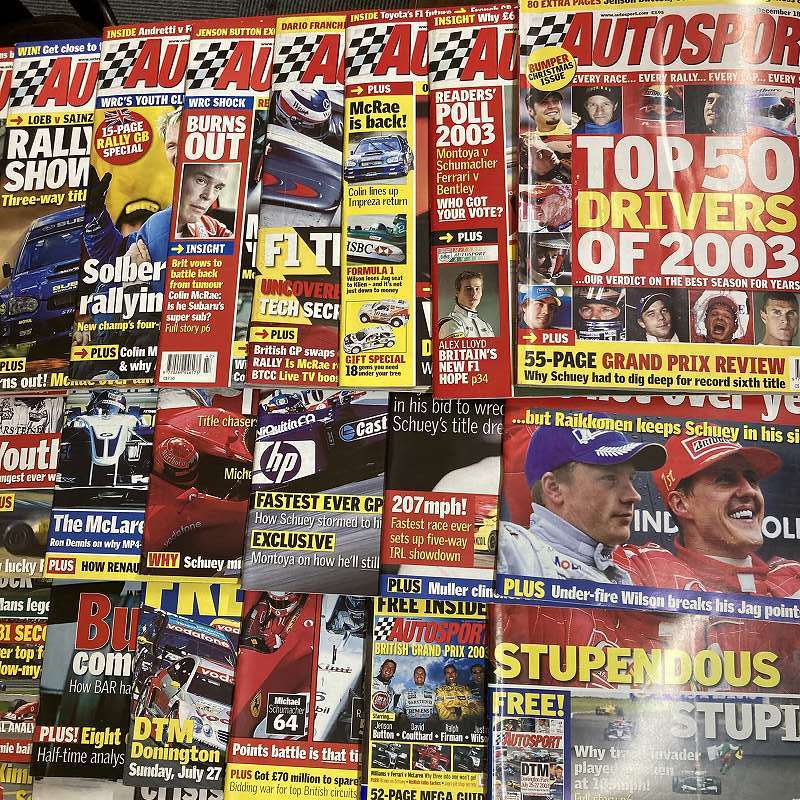 15708円 B2643 2003 51冊セット「AUTO SPORT」オートスポーツ F1 15708円 B2643 2003 51冊セット「AUTO SPORT」オートスポーツ F1