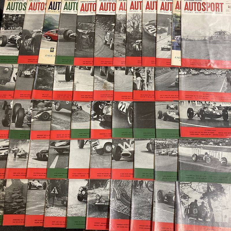 B2662 1964 52冊セット「AUTO SPORT」オートスポーツ F1 ラリー レース