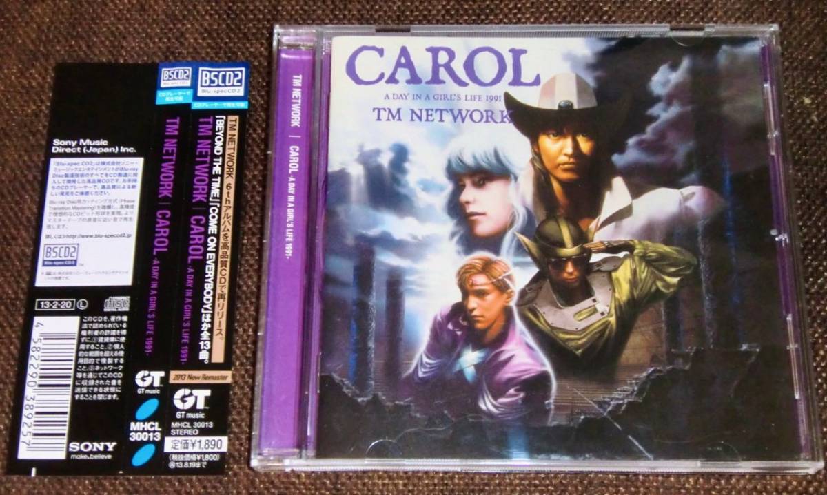 ◇TM NETWORK【 CAROL A DAY IN A GIRL'S LIFE 】 Blu-spec CD2/ブルー 