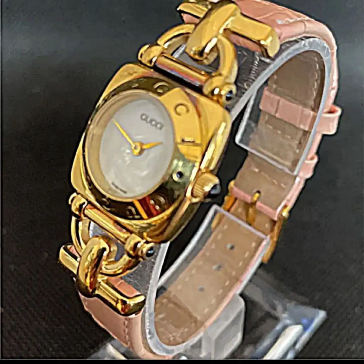 PayPayフリマ｜グッチGUCCI 6300L 稼働品 レディース腕時計