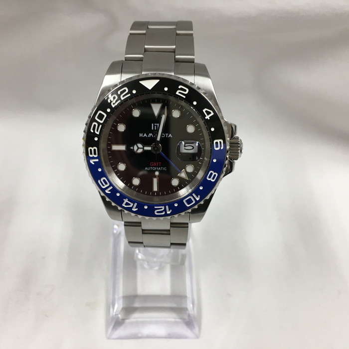 ヤフオク! - HAMAYOTA メンズ 腕時計 GMT 自動巻き ダイバ...