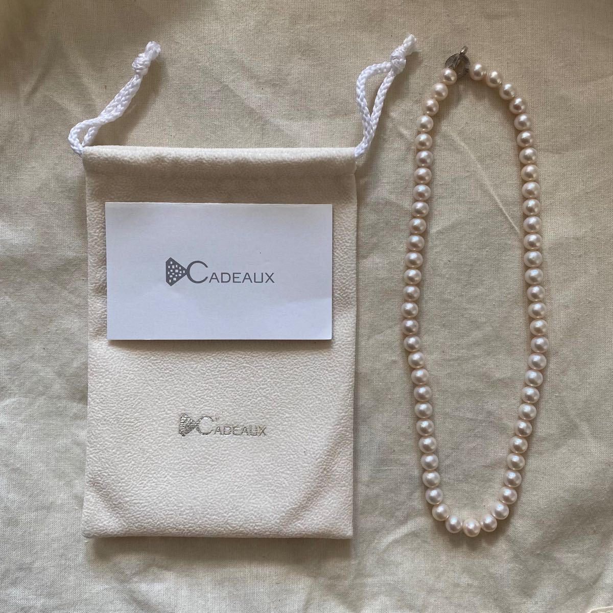 CADEAUX PEARL NECKLACE shinzone シンゾーン カドー パールネックレス