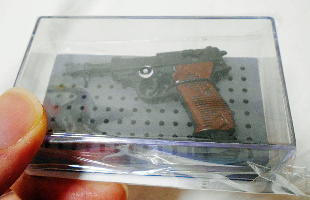  metal gun mania warusa-P38 Lupin Ⅲ. Indy * Jones Germany Walther miniature model gun gun Lupin III 