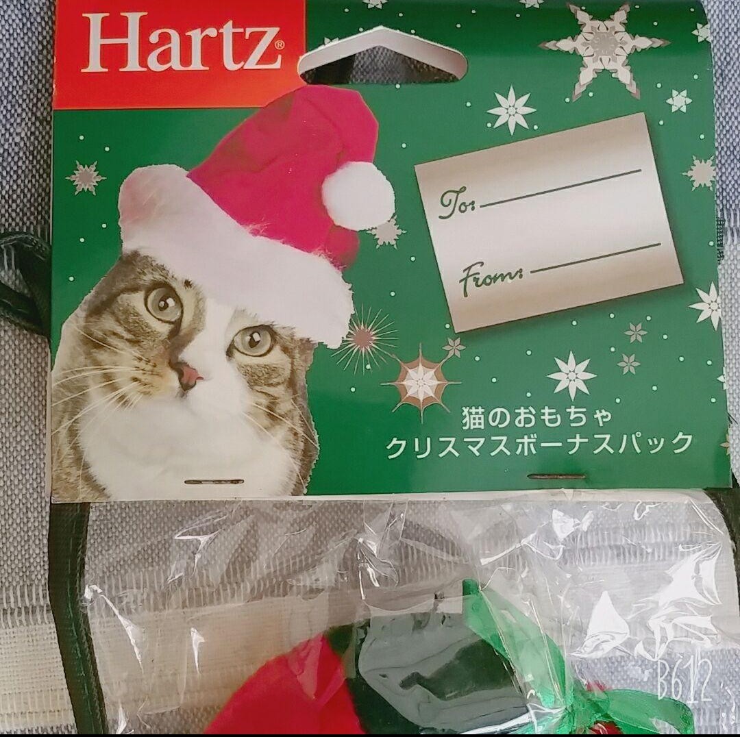 ☆Xmasに♪インコや猫のおもちゃ☆ねずみ　クリスマスボーナスパック