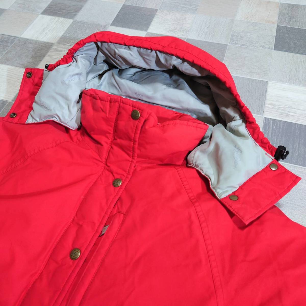 古着 80s LLBEAN ゴアテックス ダウンmade in USA 緑 XL-