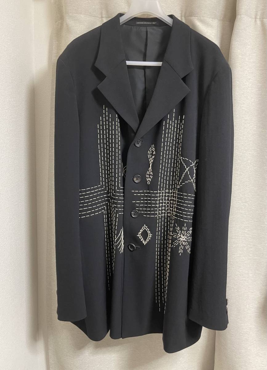 Yohji Yamamoto POUR HOMME 95ss 刺し子ジャケット | www