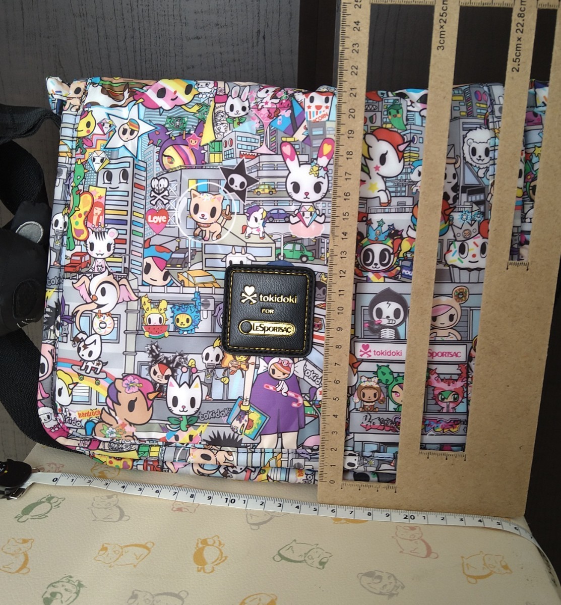 tokidoki for LeSportsac トキドキ ショルダーバッグ 美品 tokidoki for LeSportsac トキドキ ショルダーバッグ 美品