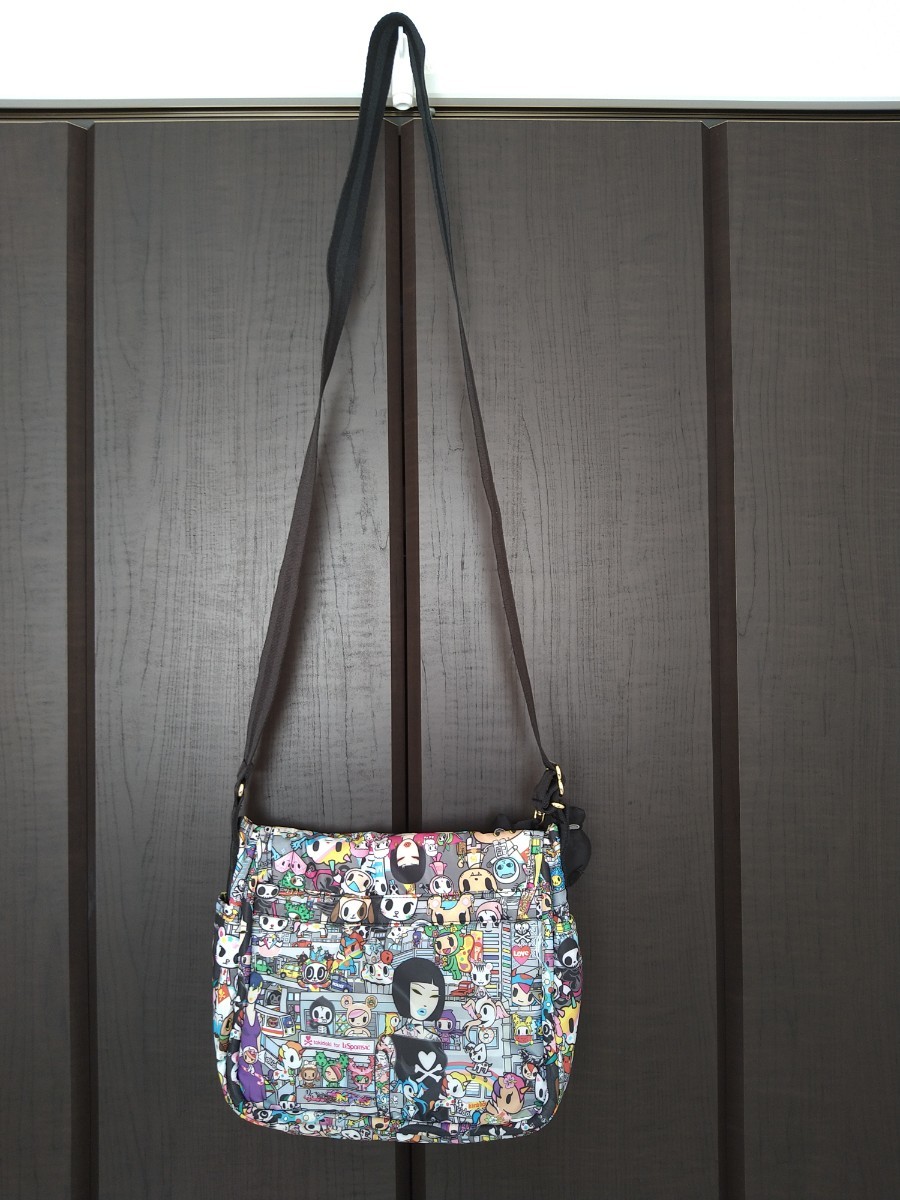 tokidoki　for  LeSportsac　トキドキ　ショルダーバッグ　美品　 レスポートサック