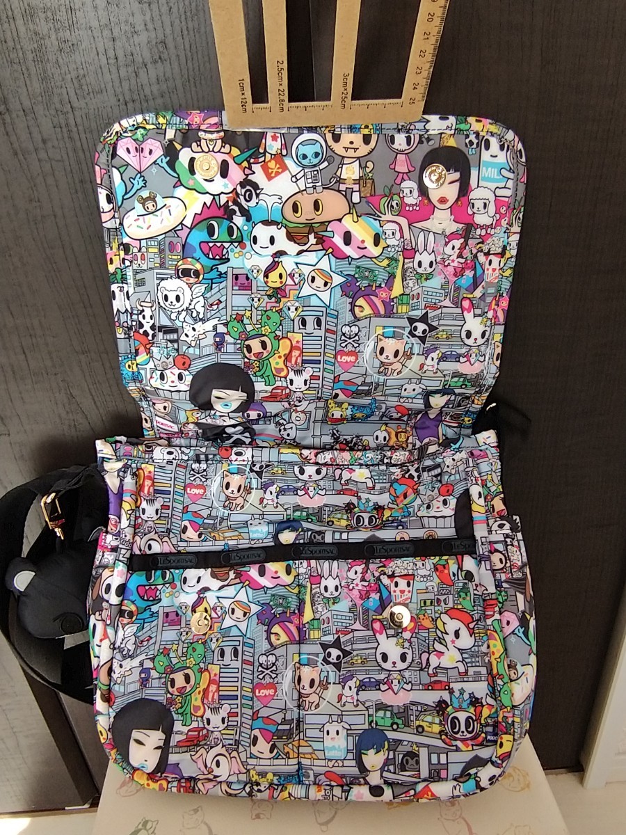 tokidoki　for  LeSportsac　トキドキ　ショルダーバッグ　美品　 レスポートサック