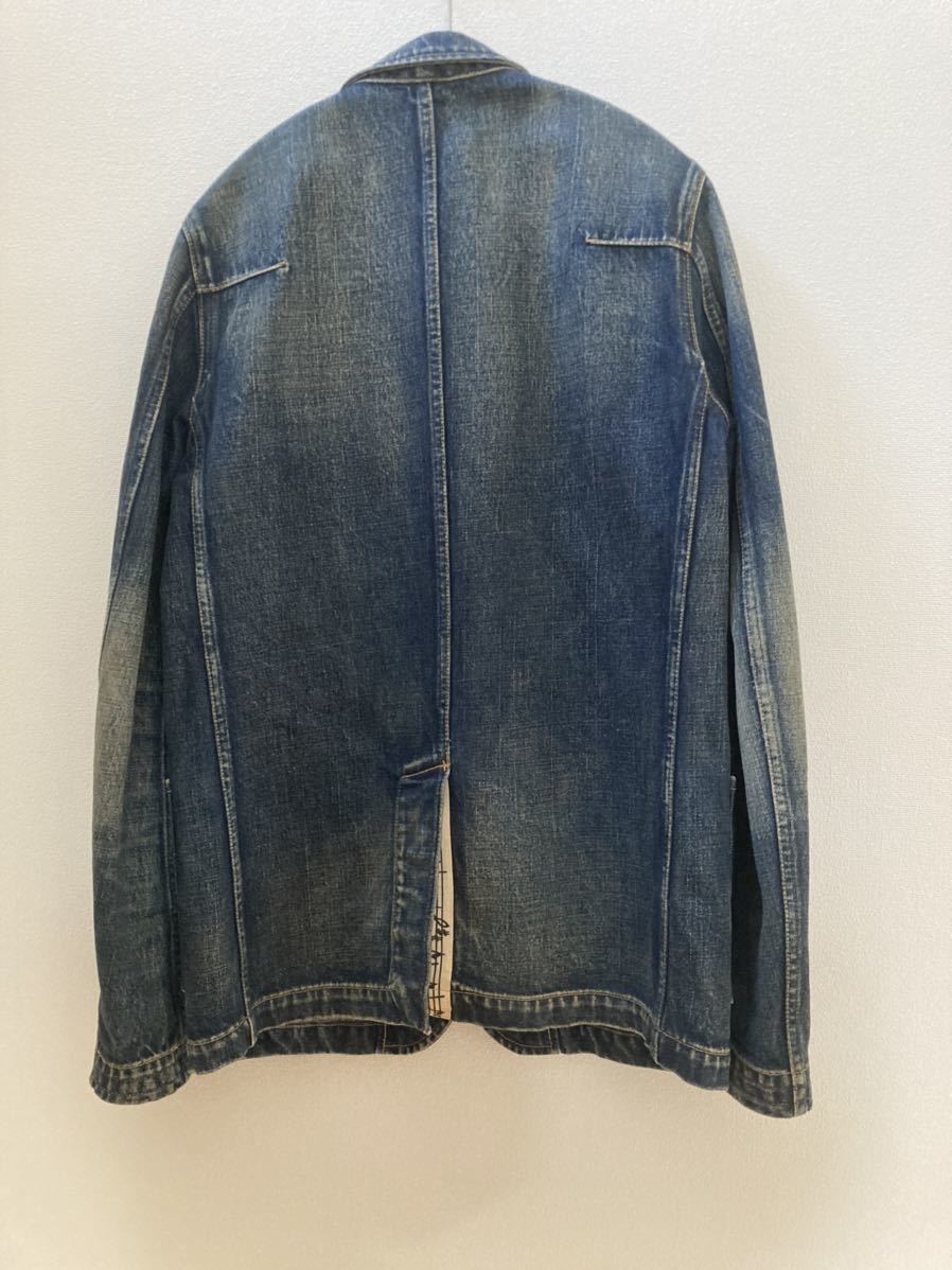 ナンバーナイン Number (n)ine 07AW n(n) 加工デニムジャケット ナンバーナイン Number (n)ine 07AW n(n) 加工デニムジャケット