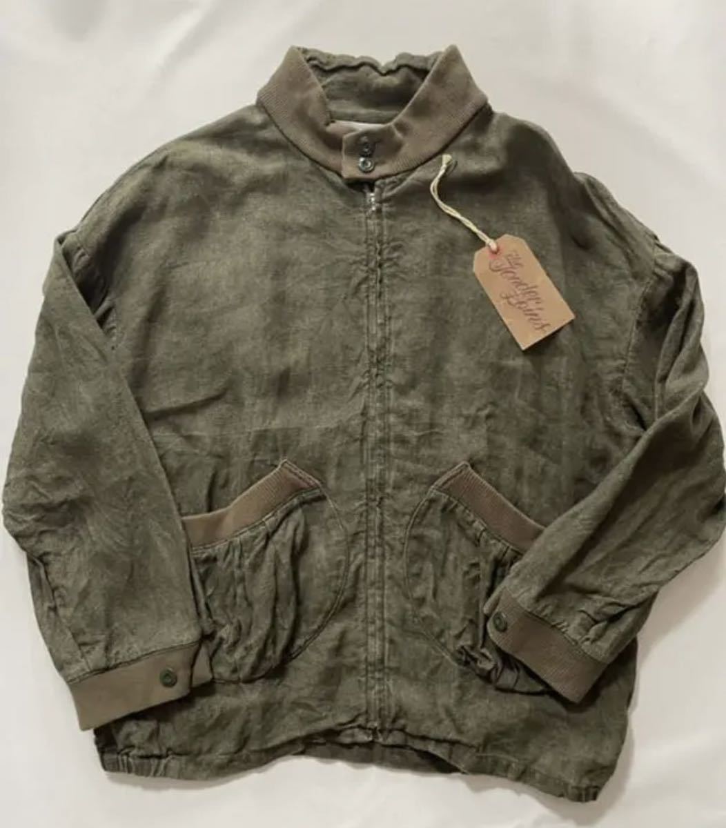 テンダーロイン スイングトップ リネン オリーブ 19SS T-LINEN XL we