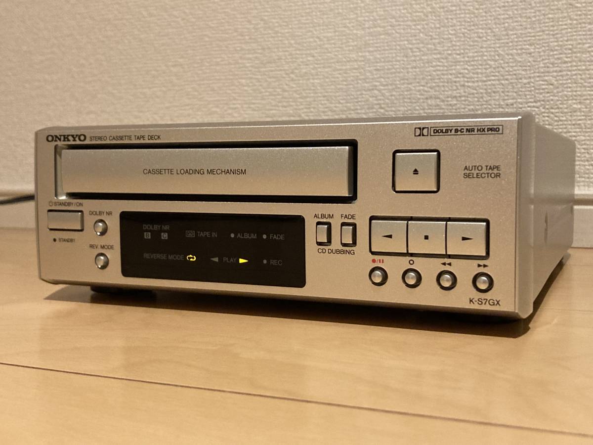 ONKYO オンキヨー(オンキョー) K-V3-S オートリバース カセット