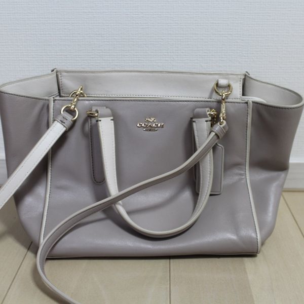 中古美品★【COACH(コーチ)】2WAYショルダーバッグ