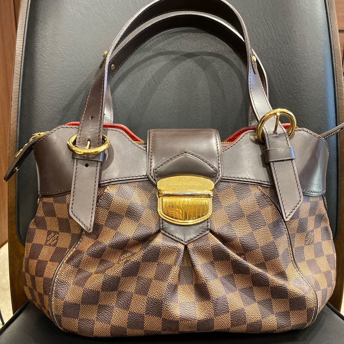 ルイヴィトン　ダミエ　システィナ　PM  ショルダーバッグ LOUIS VUITTON ハンドバッグ