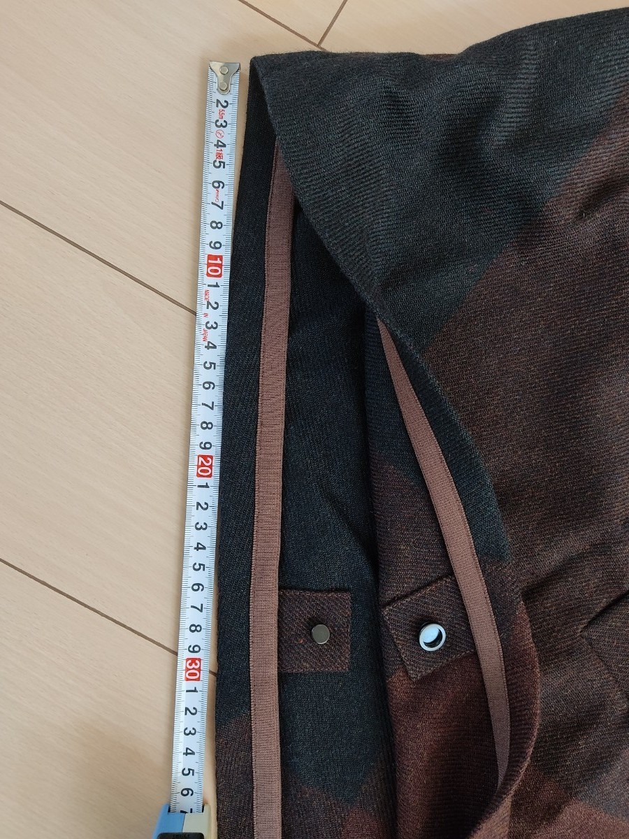 TOMORROW LANDシェットランドチェック フーデッドポンチョ golf-gakkai.jp